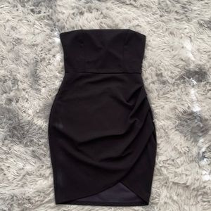 Navy/black tube dress!